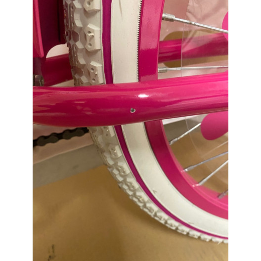 Detský bicykel 20" Fuzlu Lilly ružová / biela