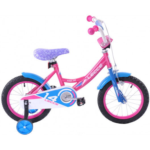 Detský bicykel 14" Fuzlu LECCE GIRL ružovy