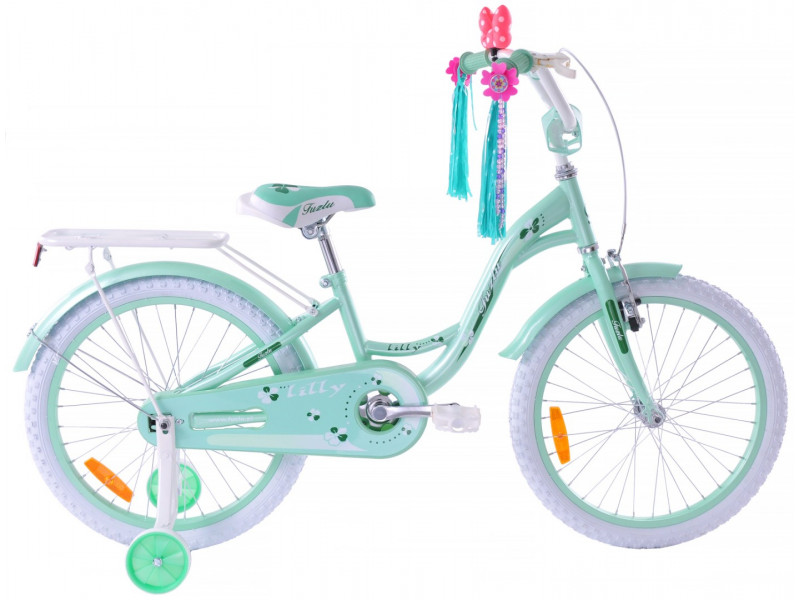 Detský bicykel 20" Fuzlu Lilly modrý/ružový