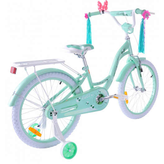 Detský bicykel 20" Fuzlu Lilly modrý/ružový