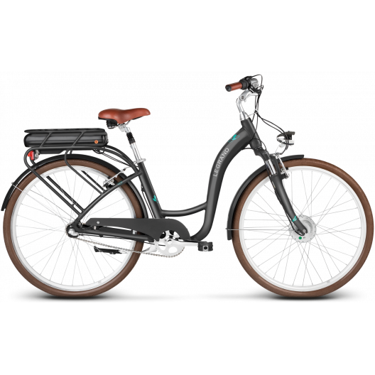 Elektrický bicykel Le Grand eLille 1D 28M (17") grafitový akvamarínový lesk