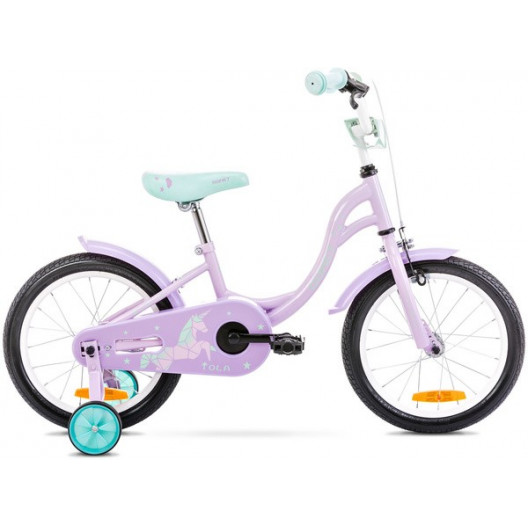 Detský bicykel 16" Romet Tola fialový