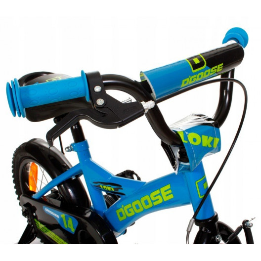 Detský Bicykel 16" Dutch Goose Modrý