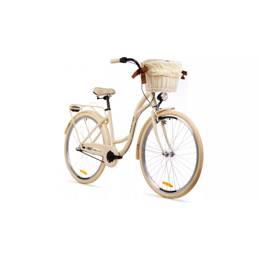 Retro Bicykel Goetze STYLE 28" 3 prevodový hlinikový INSTA MSMADELEINE+košík
