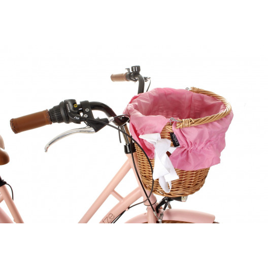 Retro Mestský Bicykel Goetze Double 28" 7 prevodový Ružový