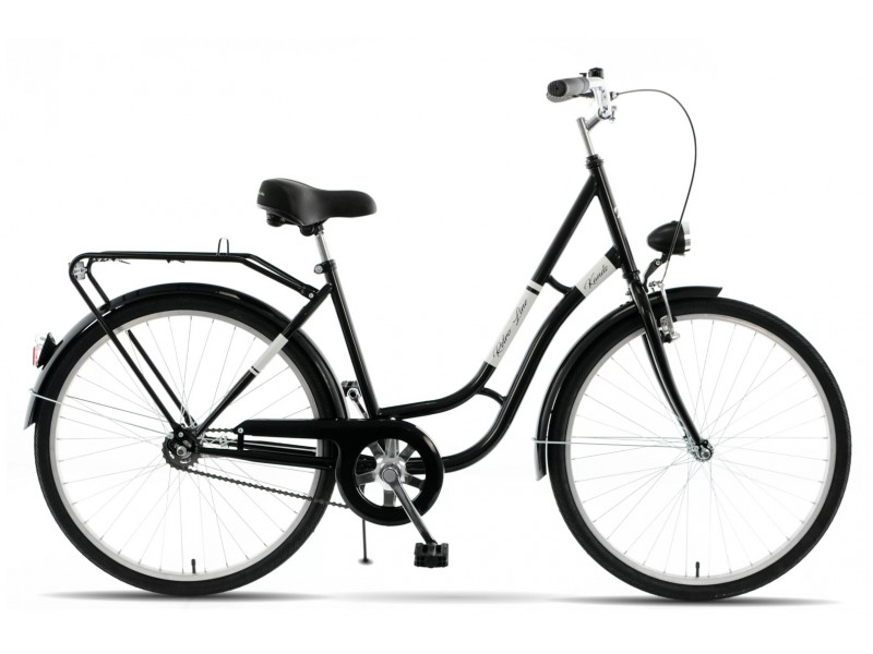 Mestský Bicykel KANDS LAGUNA 26" Jednoprevodový Čierny