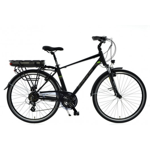 Elektrický bicykel 28 KANDS LESTER E-bike Altus 3x7 250W 36V digitál 19 " Čierny