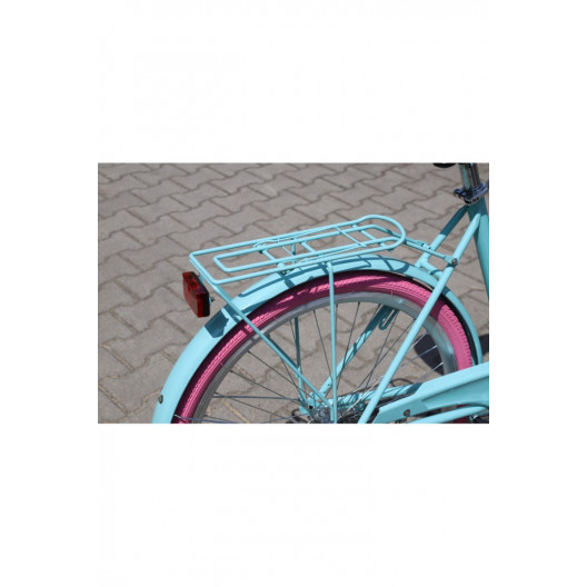 Dámsky Mestský bicykel HOLLAND RETRO 26" prevodový Pastelový