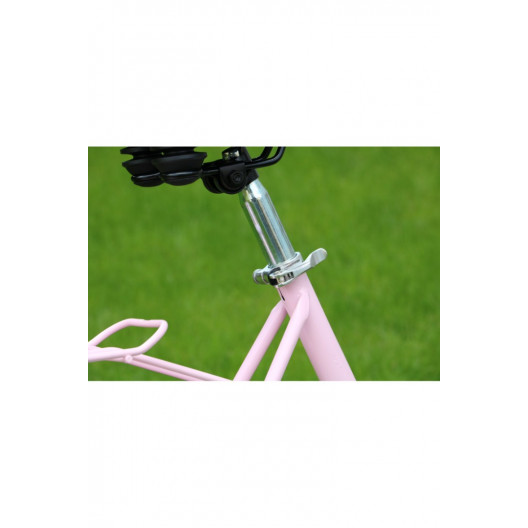Dámsky Mestský bicykel HOLLAND RETRO 26" 1 prevodový Ružový