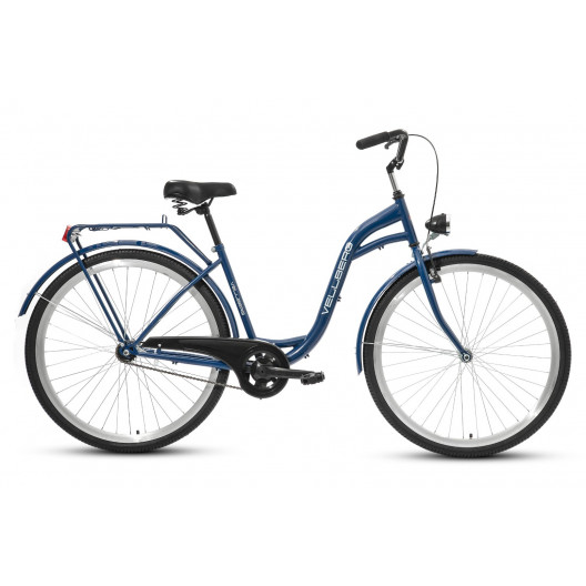 Mestský Retro Bicykel VELLBERG ECO 26" 1 Prevodový Modrý 