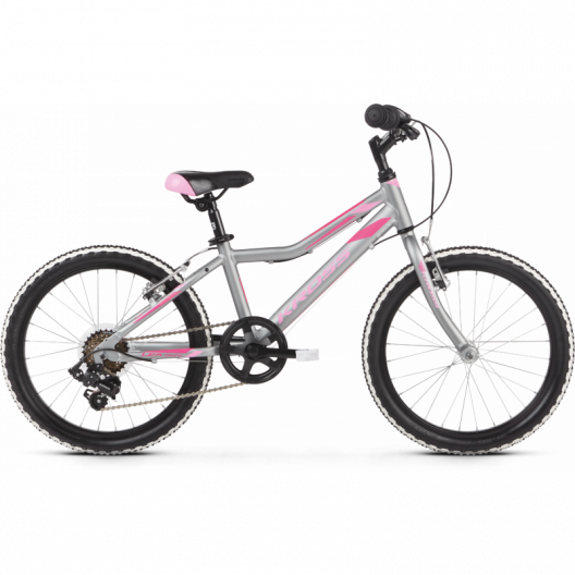 Detský bicykel 20" Kross Lea Mini 1.0 strieborný / ružový matný 