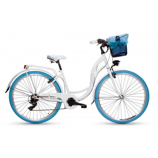 Retro Bicykel GOETZE MOOD 28" 7 prevodový Bielo-modrý 2020