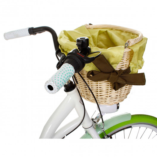 Retro Bicykel GOETZE Colours LTD 26"/28" Zelený 3 Prevodový+košík grátis