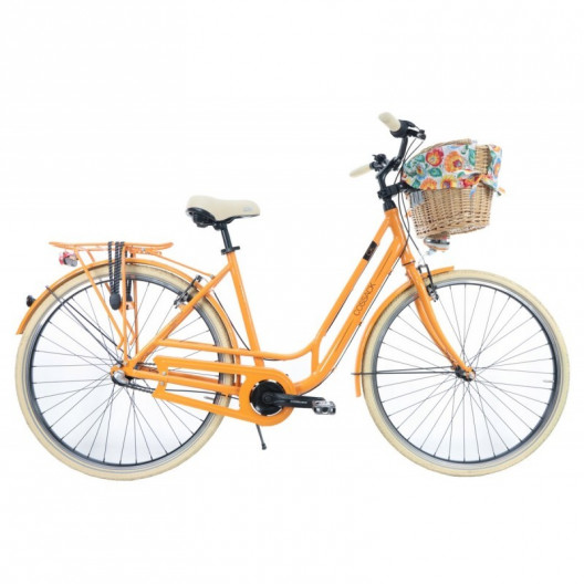 Retro dámsky bicykel COSSACK MOONRIDER 28" 3 prevodový+ košík