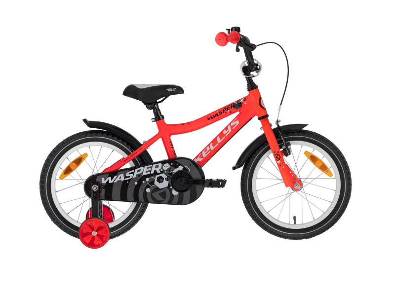 Detský bicykel 16" Kellys Wasper červený
