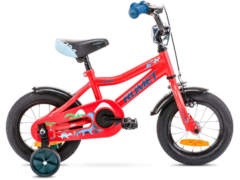 Detský bicykel 12" Romet Tom červeny