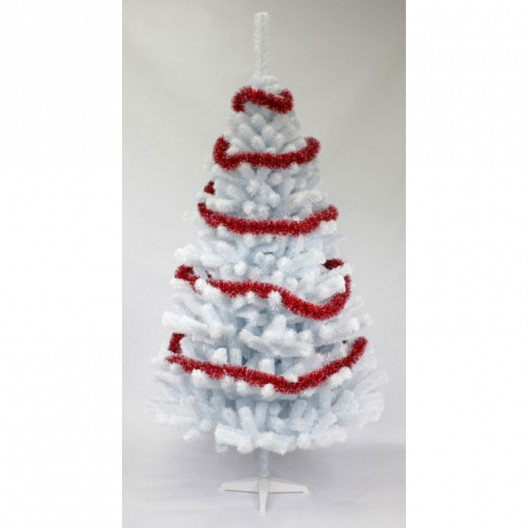 Vianočný stromček 150cm Jedľa DELUXE biela